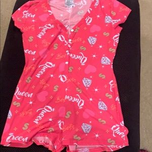 Fashion Nova pj romper
